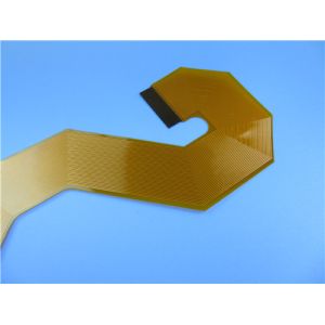 2 Layer Flexible Printed Circuit (FPC) Built on Polyimide With Stiffener for
