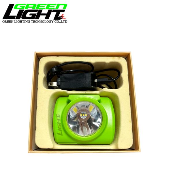 15000lux Flame Resistant LED Mining Headlamp with 14-16 Hours Work Time and 3