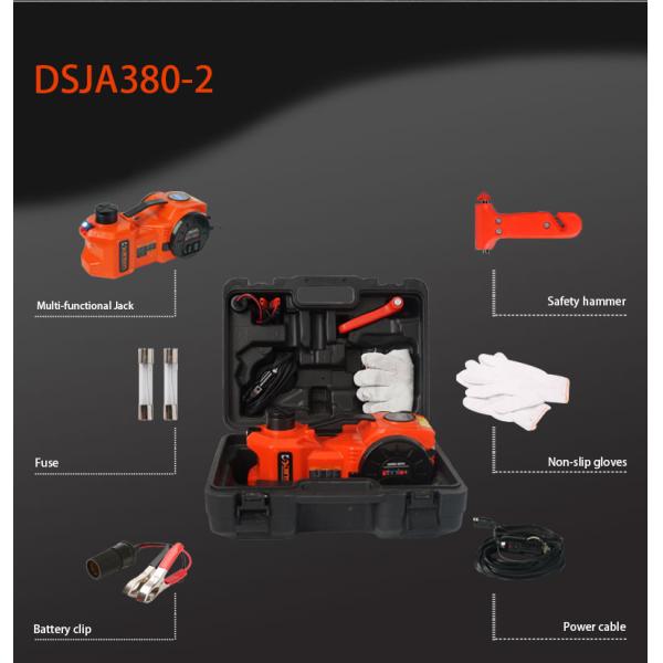 digital meter Electric Hydraulic Car Jack , 15A Cylindrical Hydraulic Jack