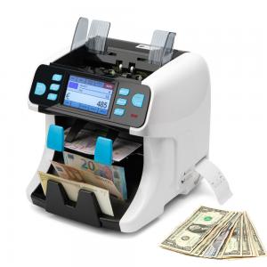 Cheap FMD-985 euro mix value counter currency banknote multi currency sorting machine bill sorter with built-in printer for sale