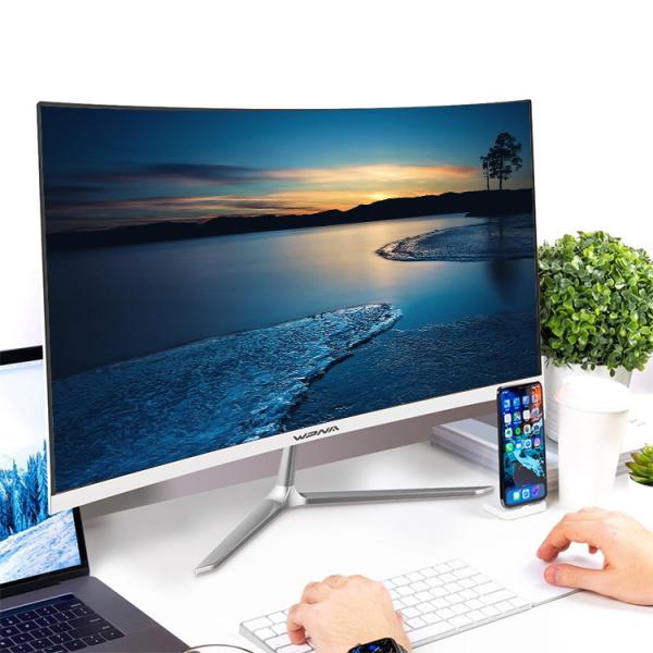 23.8" Curved Screen Monoblock Aio Gaming Desktop PC with OEM ODM Service and