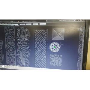 Decorative Stainless Steel Ceiling Panel with Customizable Perforated Patterns