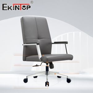China Mid Back Leather Meeting Manager Executive Ergonomic Office Chair Quality Office Chairs on sale