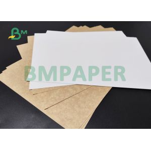 270gsm White Coated Kraft Back Paper Board For Fast Food Package 1189 x 841mm
