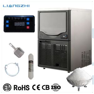 60kg Daily LZ-120 Air Cooled Granular Ice Machine for Food Storage Copeland