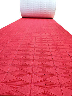 10mm Thickness Shock Pads With Patterns For Artificial Turf