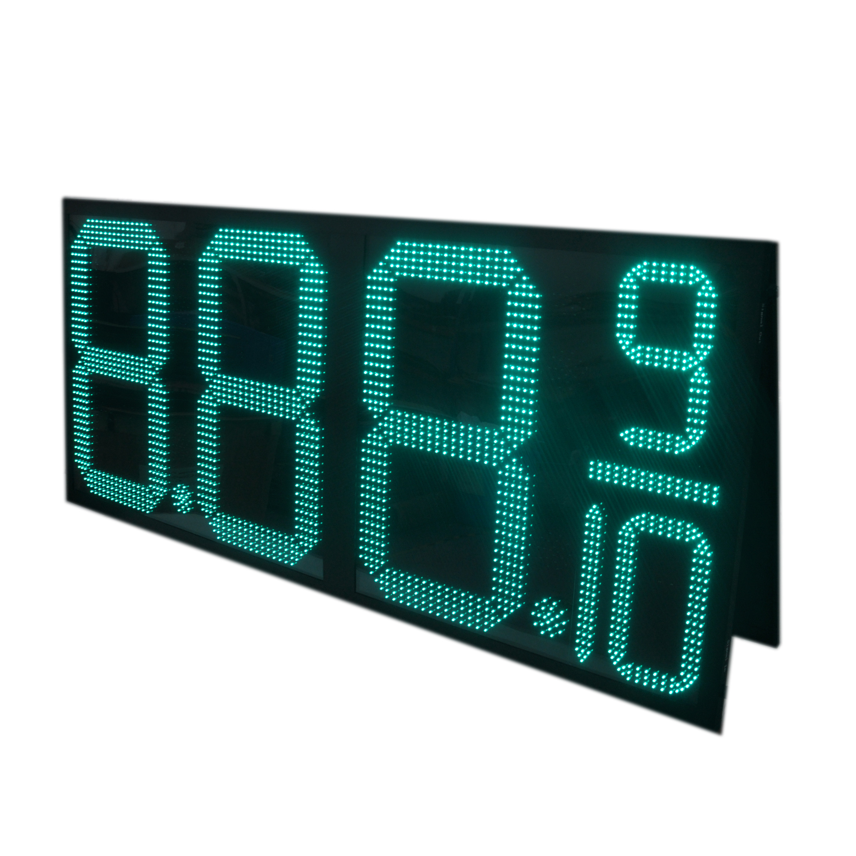 18 LED Gas Changer Sign for Outdoor Waterproof IP65 Auto-Dimming Brightness Control
