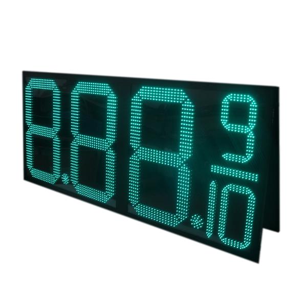 Quality 18" LED Gas Changer Sign for Outdoor Waterproof IP65 Auto-Dimming Brightness Control wholesale