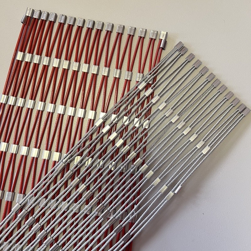 Stair Wire Buckle Rope Ferrule Mesh