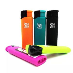 POM Material Gas Cigarette Custom Plastic Disposable Lighter for Big Printing