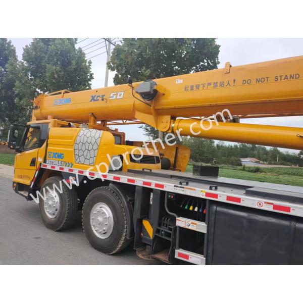 2007 Xg 50T Used Mobile Truck Crane with Maximum Lifting Height 40m and Truck-Mounted