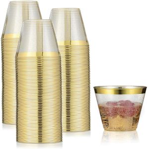 Clear Plastic Ps Airtight Beer Juice Disposable Bubble Tea Cups