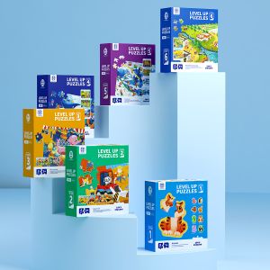 Panda Juniors Level Up Level 1 Animal Toddler Puzzles For Pre School Learning