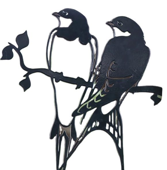 CNC SS Laser Cutting Products Steel Sheets Design For Garden Art Decorations