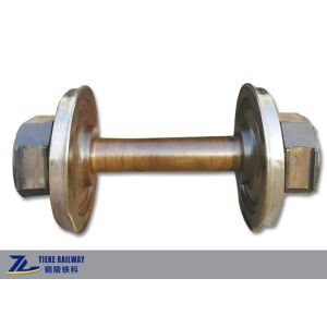 China Railway G Type Wheelset 840mm Train Wheel Axle Assembly For 120t Load Wagon on sale