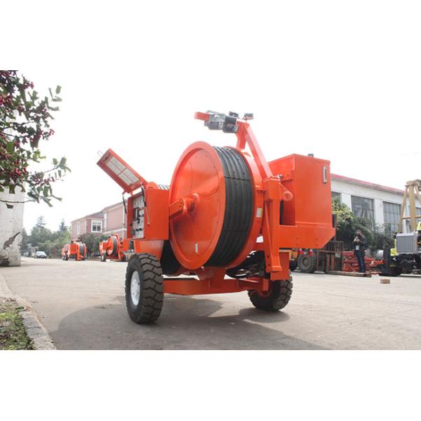 Deutz Air Cooled Engine Overhead Line Stringing Equipment Hydraulic Tension Machine