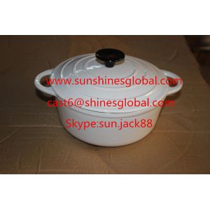 Enamel Cast Iron Casserole/Cast Iron Enameled Cookware/ Enamel Cooker