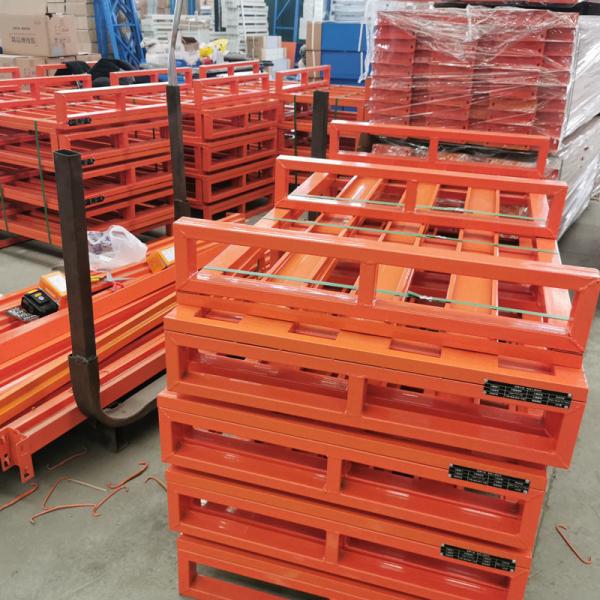 Outdoor Use Heavy Duty Steel Pallet For Warehouse Two Way / Four Way Fork