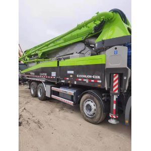 Construction Machinery Zoomlion 52m Used Concrete Pump with 2.6mm Vibrating