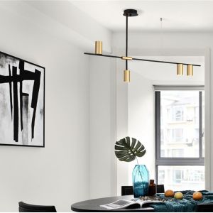 Scandinavian Post-modern LED Ceiling iron chandelier Tribes LED Chandelier(WH-MI