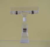 Promotion Plastic POP Display Clip ABS , Hanging Display Clips For Poster