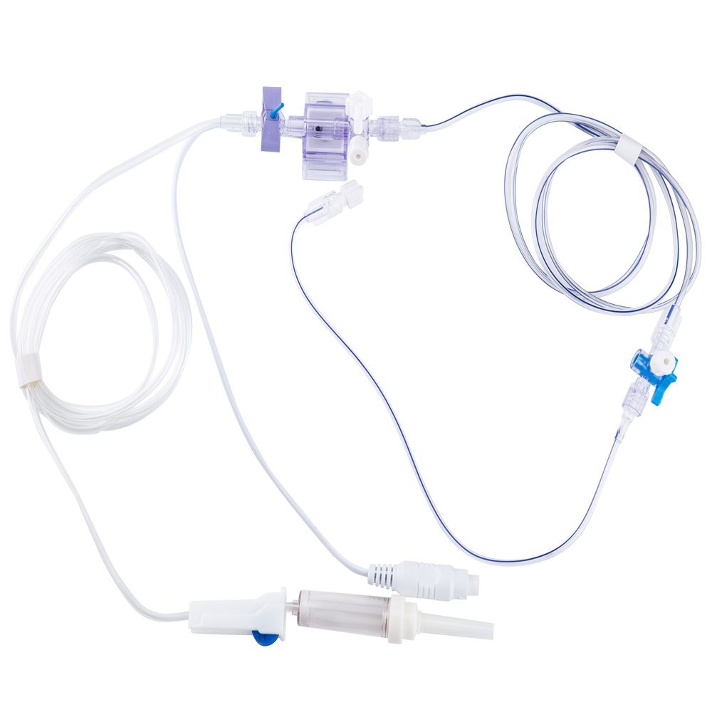 Invasive Pressure Disposable IBP Transducer Practical Nontoxic PVC Material