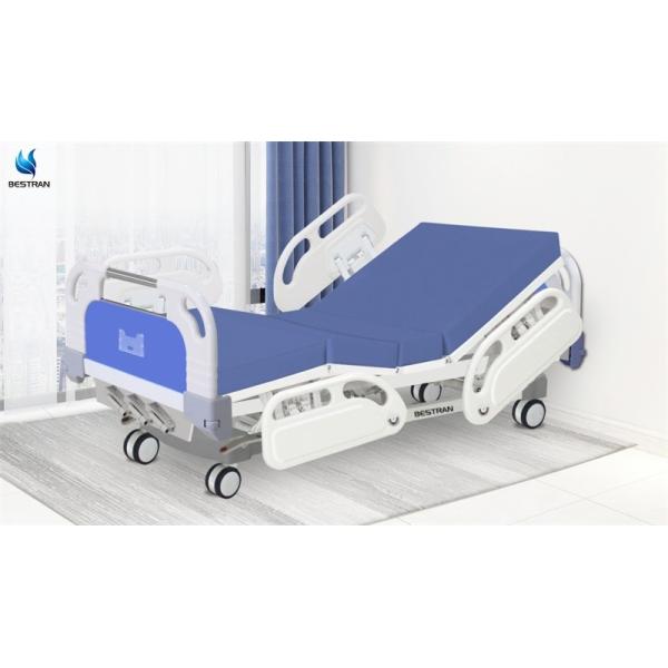 Quality Customizable Widths Manual Hospital Bed Back Foot Height Adjustment 3 Cranks wholesale