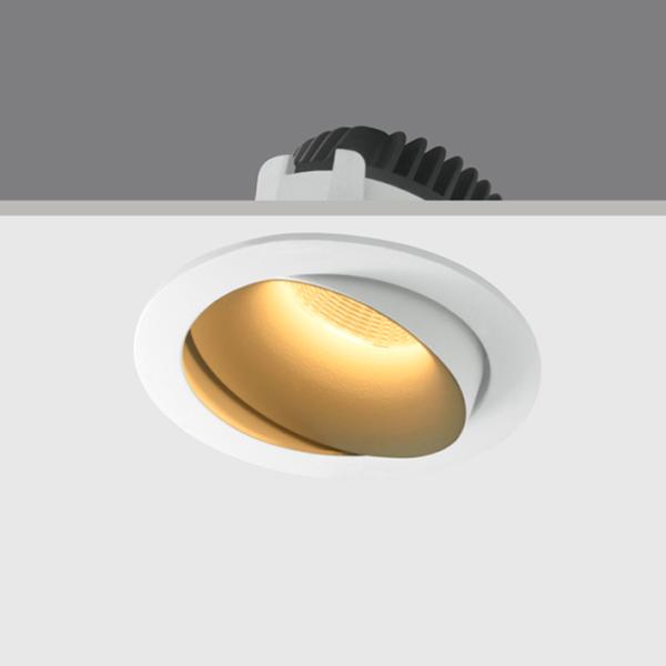 Large Beam Angle LED Recessed Downlight 7W With High Lumen Output Efficiency