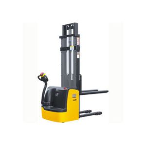 China Walking Type Electric Pallet Jack Stacker AC Control Medium Lifting Storage on sale