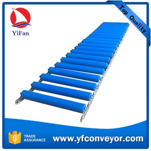Cheap Container Floor Gravity Unloading Roller Conveyor for sale