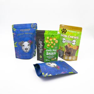 Dry Food Snack Cashew Nuts Printed Doypack Smell Proof Stand Up Pouch With
