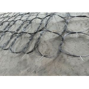 Low Visibility Battlefield Defense Anti Tank Track Wrapping Wire Mesh