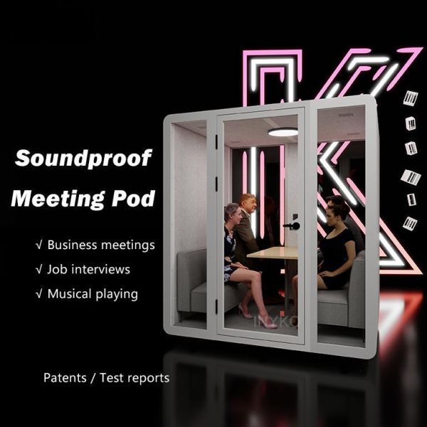 100 Per Month Modern Acoustic Booth for Enhanced Collaboration and Focus