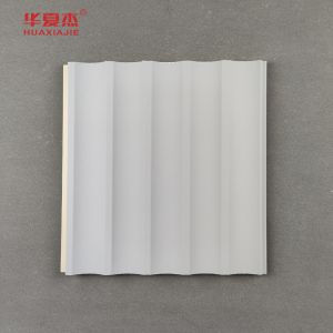 Grey WPC Wall Panel Indoor And Outdoor Decoration U-shaped Wall Panel