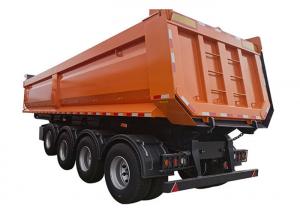 Cheap Heavy Duty Tipper Truck Trailer 80 Ton Dump Trailer 4 Axle Dump Semi Trailer for sale