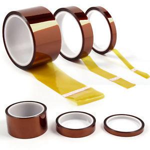 Cheap 1mil Amber Polyimide Film Tape High Temperature Resistant for PCB Solder Mask for sale