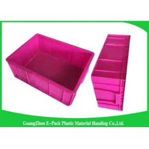 Durable Plastic Stackable Containers Tote Storage System 480*355*170mm