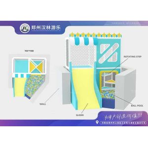 Small Size Kids Indoor Play Maze Children Playground Structures