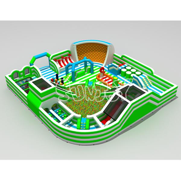 Fashion Design Inflatable Bounce Park OEM Service Available Durable