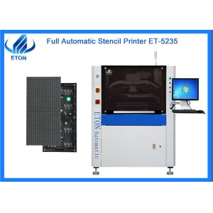 Max 520mm PCB Automatic Vision SMT Stencil Printer Programmable Transport Speed