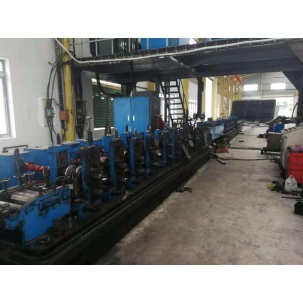 Round Pipe High Frequency Welded Tube Mill With 45m/Min High Efficiency