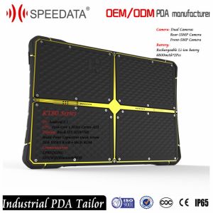 4G LTE Android 5.1 Rugged Tablets PC with Handheld OCR MRZ Passport Scanner