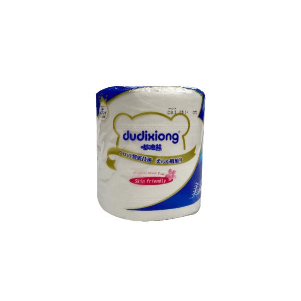 OEM Wood Pulp Soft 2 Ply Tissue Toilet Paper 4D Embossing ISO14001