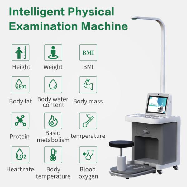 Quality Patient Self Service Health Check Kiosk In Healthcare Medical Checkup Scale wholesale