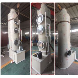 Wet Scrubber With 400 Kg Capacity For Purifying Air Pollution In Bionomic