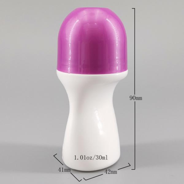 Light Blue 28.6mm 1.01oz Roll On Bottles