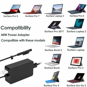 High Quality 65W Surface Pro Charger for Microsoft Surface Pro 9 8 7+,7 6 5 4 3