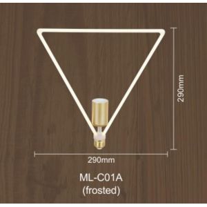 E27 12w Dimmable Filament Bulb 3000K Plastic LED Flexible Filament Bulb