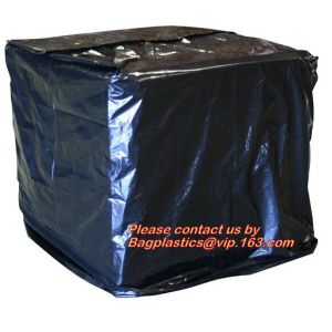 Reusabe PVC Tarpaulin Cover,Heavy Duty Plastic PVC Pallet Cover Tarp, Duarable