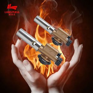China Stainless Steel 1300C Kitchen Torch Gun Liquefied Butane Gas on sale